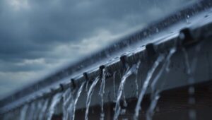 Водосточные трубы без льда зимой